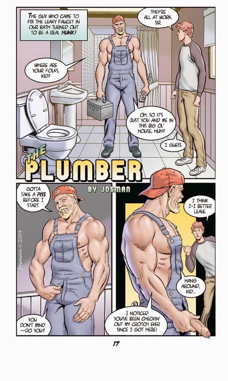 Comic dad gay porn plumber