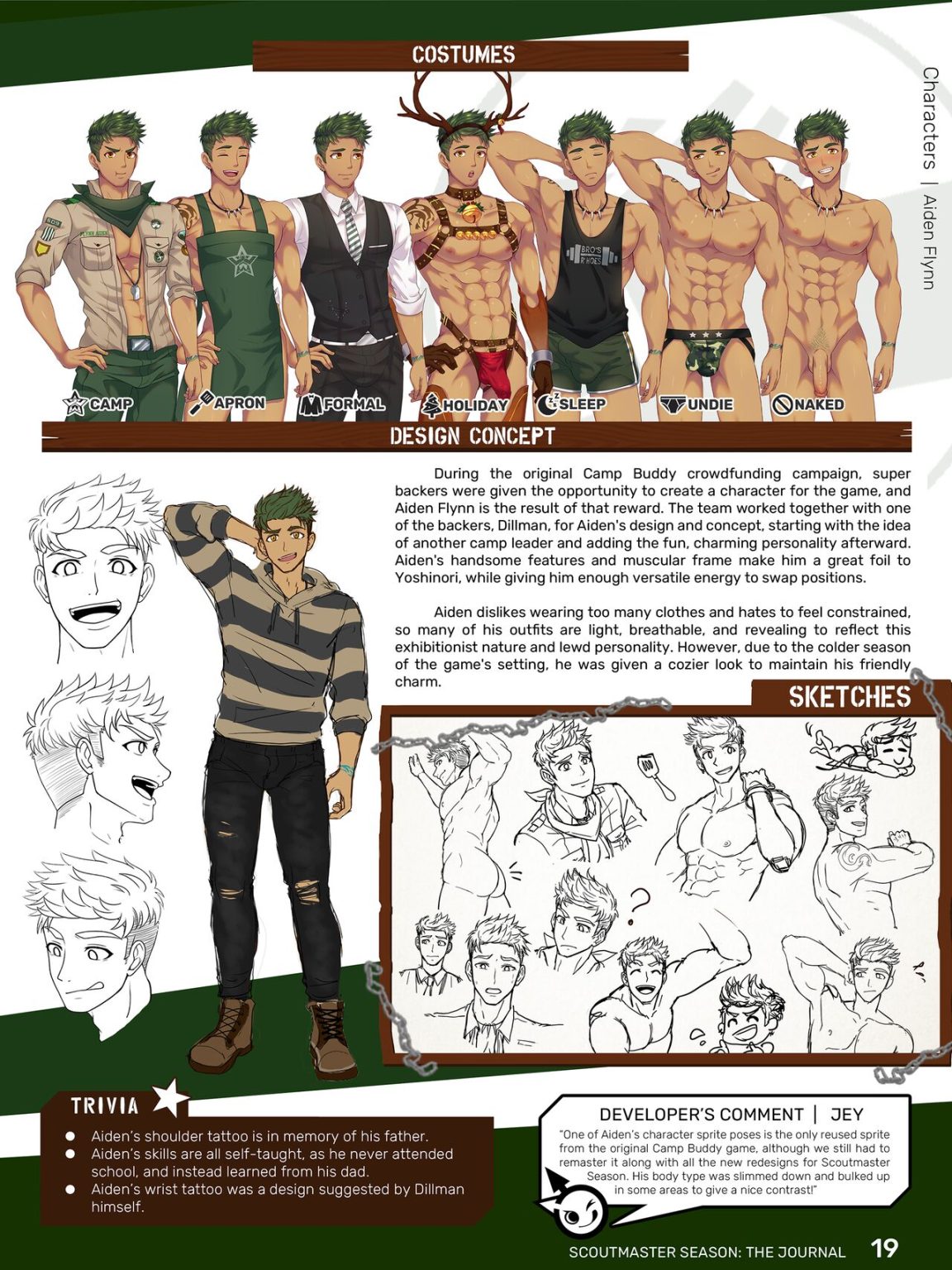 Mikkoukun Black Monkey Pro Camp Buddy Scoutmaster Season The Journal Read Bara