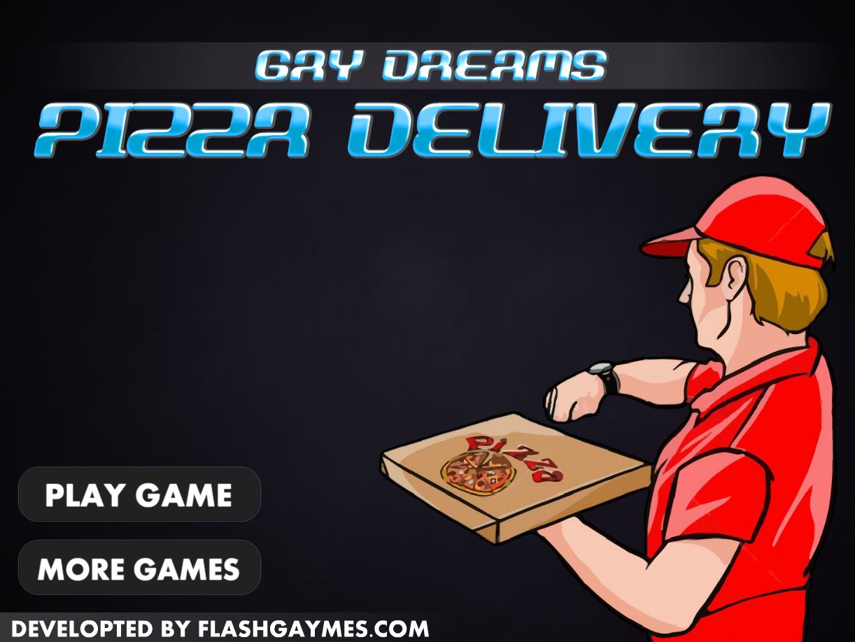 Flash Gaymes Gay Dreams Pizza Delivery