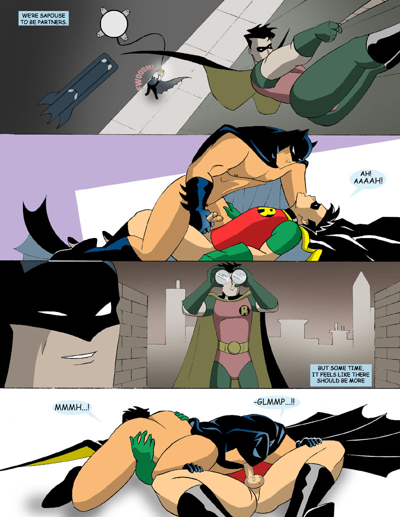 Iceman Blue Batman Loves Robin