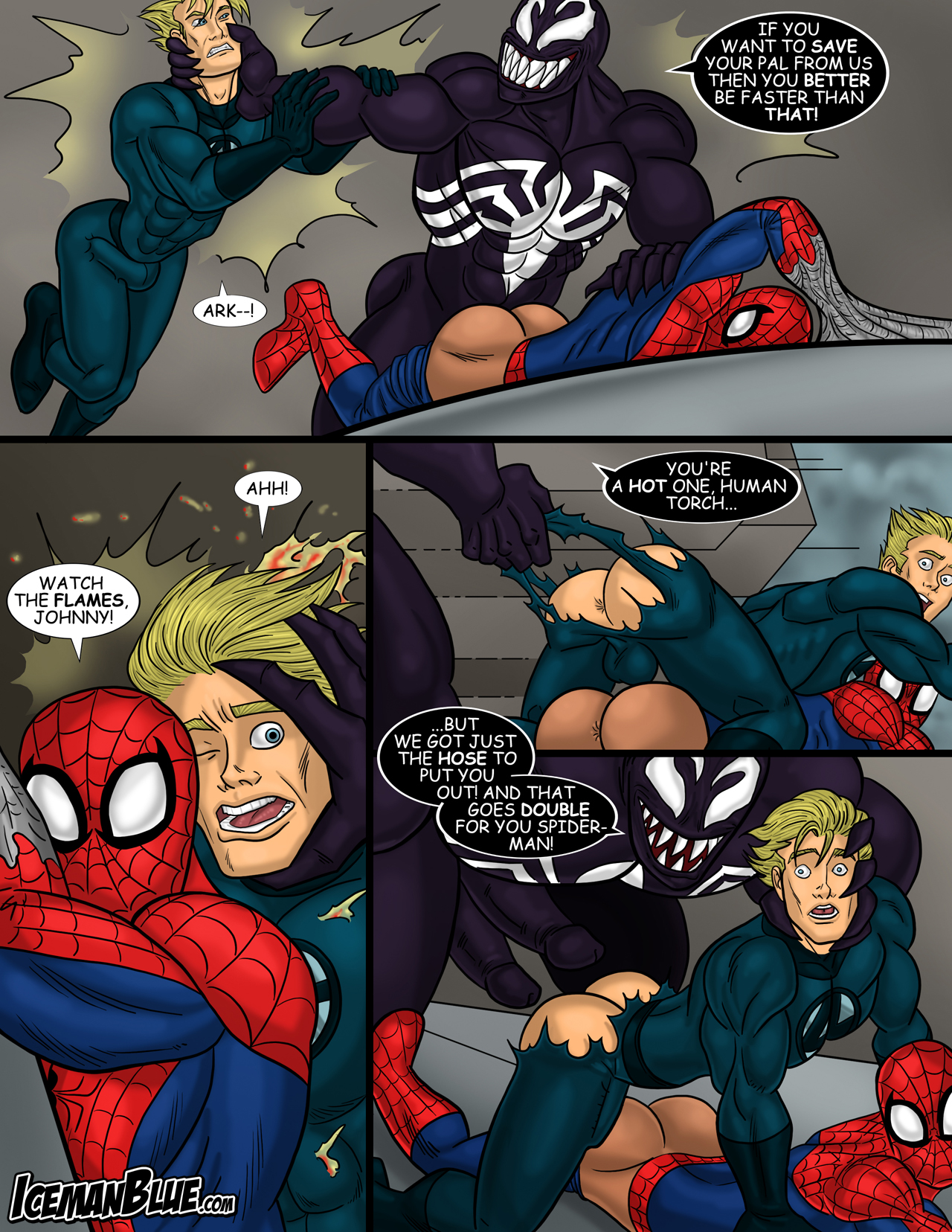 Comic spiderman nackt und schwul
