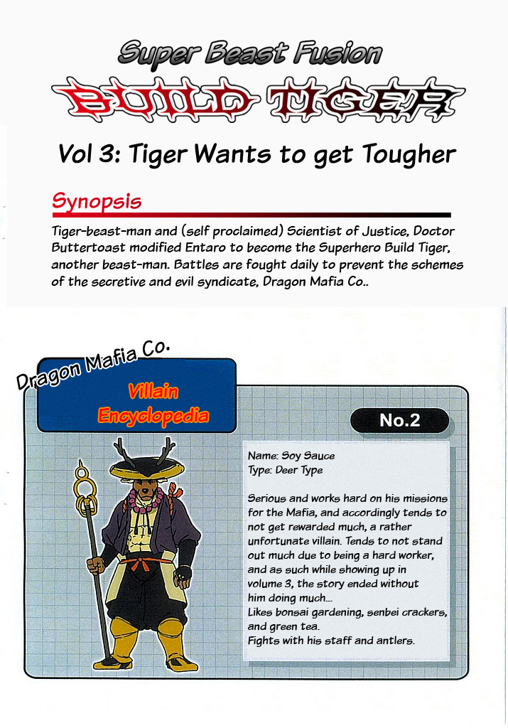 Gamma Dragon Heart Super Beast Fusion Build Tiger 02 Tiger Wants to get Tougher