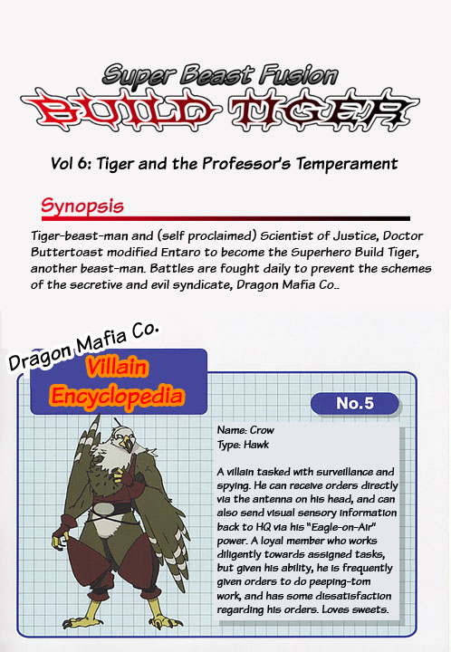 Gamma Dragon Heart Super Beast Fusion Build Tiger 05 Tiger and the Professor's Temperament