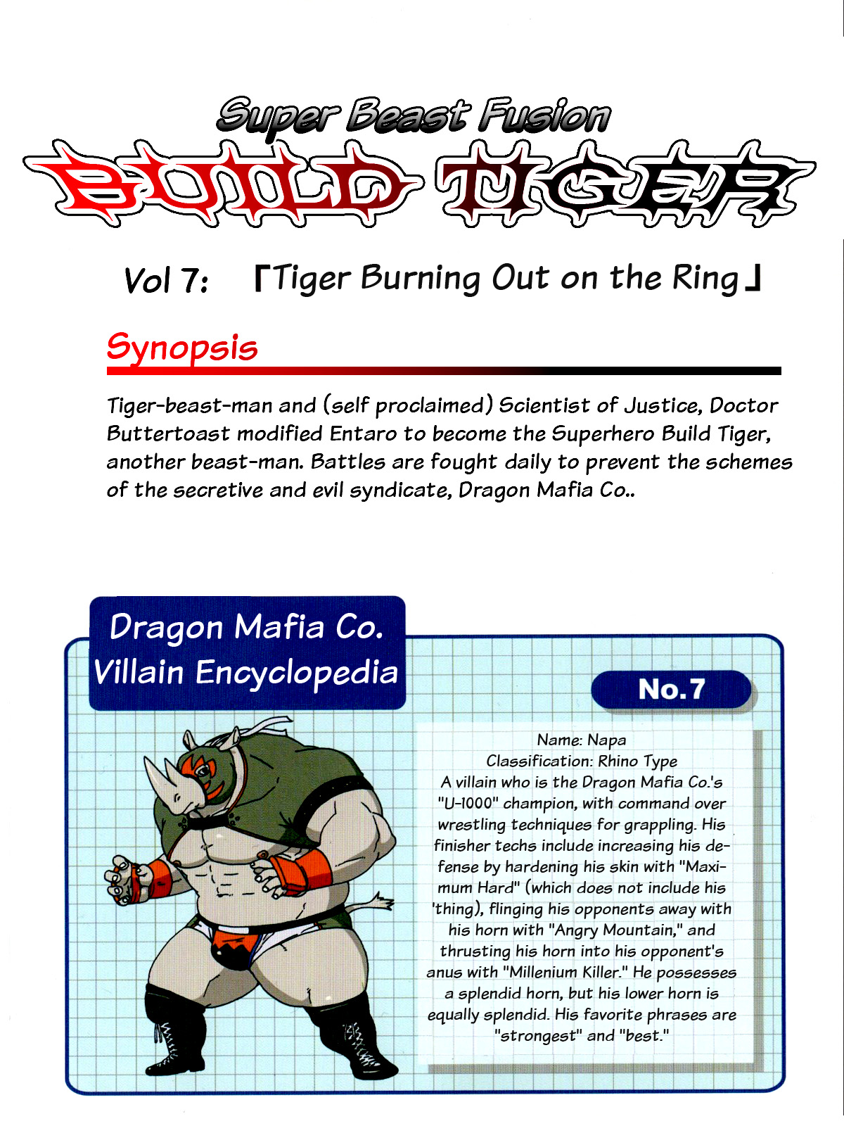 Gamma Dragon Heart Super Beast Fusion Build Tiger 07 Tiger Burning Out on the Ring