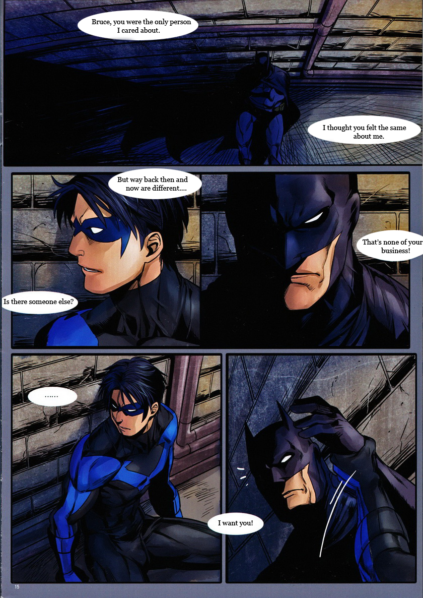 Jirou じろう Gesuido Megane 下水道めがね Blind Batman x Nightwing