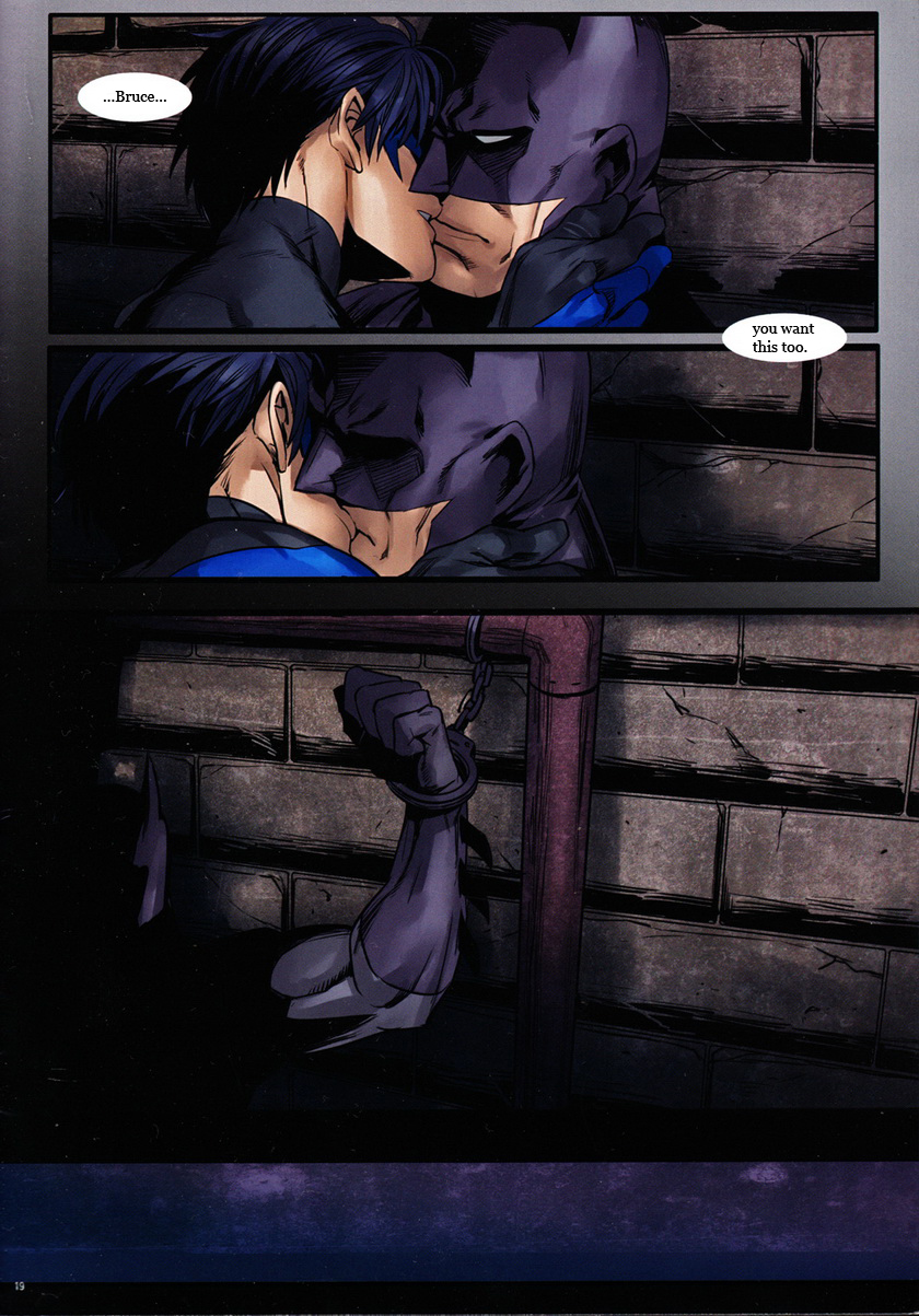 Jirou じろう Gesuido Megane 下水道めがね Blind Batman x Nightwing