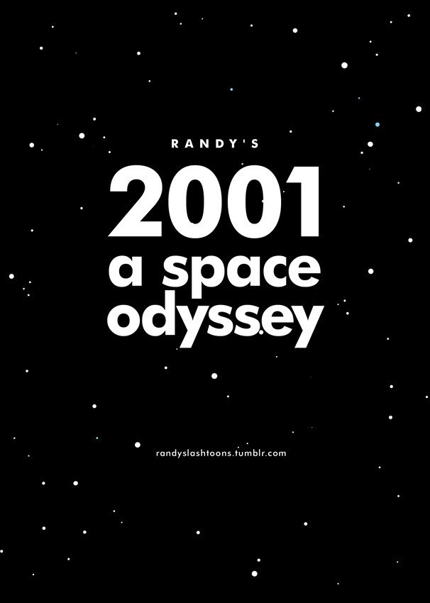 Randy Meeks RandySlashToons 2001 A Space Odyssey Dr. David Bowman x Dr. Frank Poole