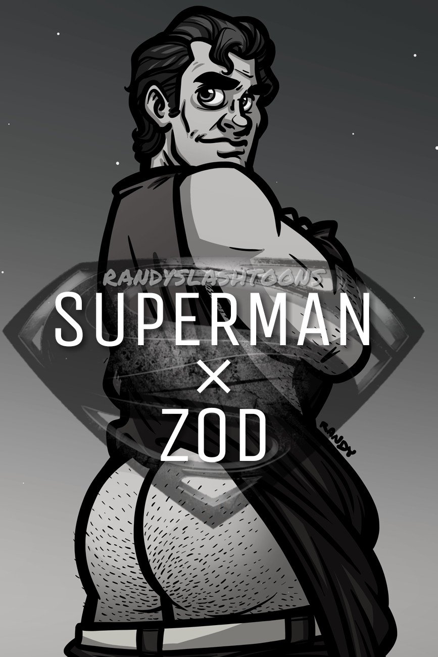 Randy Meeks RandySlashToons Man of Steel Superman x Zod Superman Kal-El Clark Kent x General Zod Dru-Zod