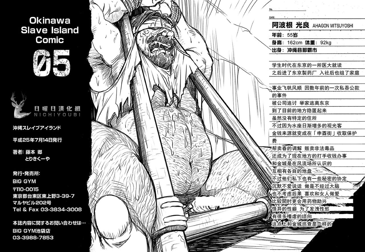 Goh Fujimoto 藤本郷Okinawa Slave Island Chōngshéng Núlì Dǎo 衝繩奴隸島05 26 - Read  Bara Manga Online