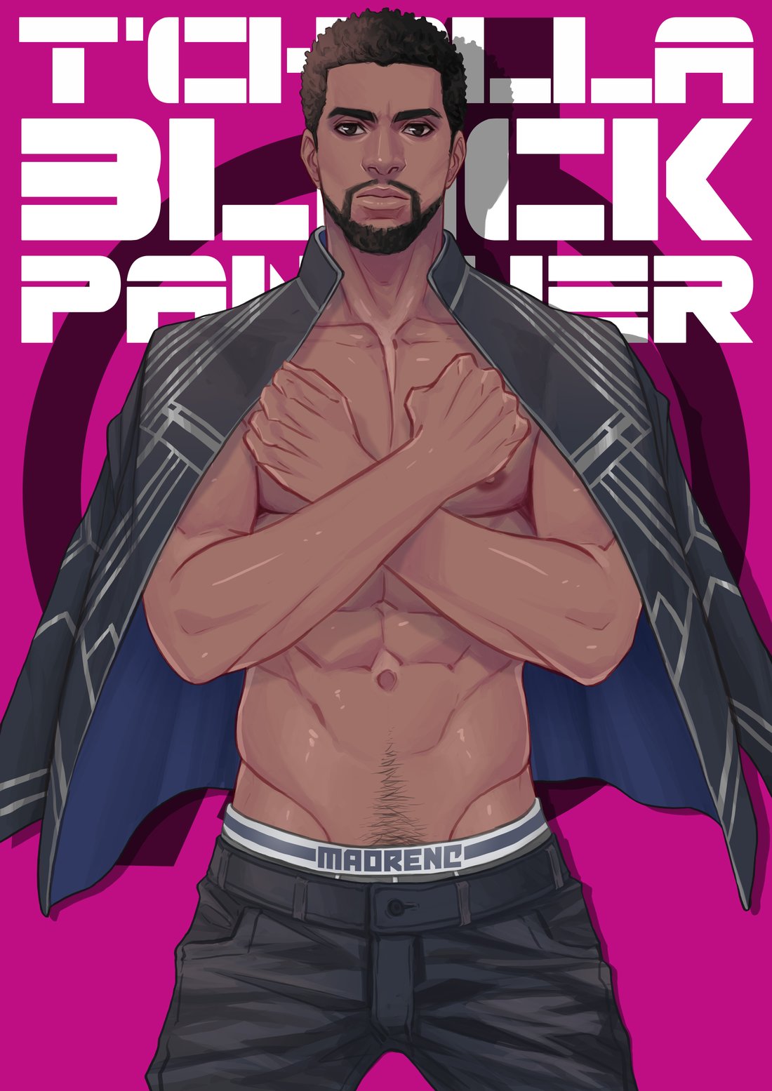 Maorenc 毛毛人 Patreon 2018 04 April Marvel's The Avengers Black Panther T'Challa