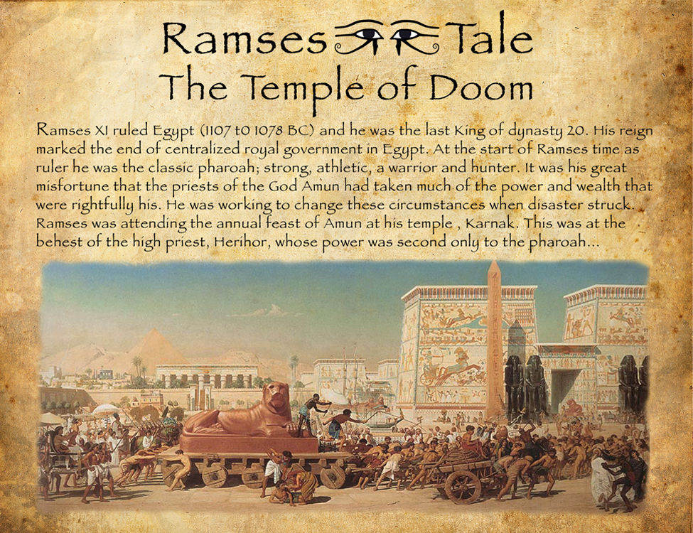 Herodotus Ramses Tale 1 The Temple of Doom