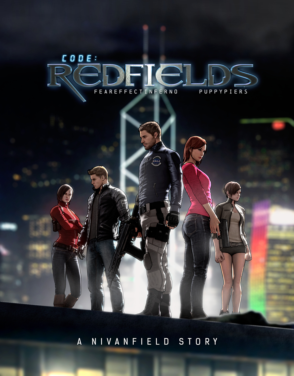 Lito Perezito Resident Evil バイオハザード Code Redfields 5 Chris Redfield x Piers Nivans