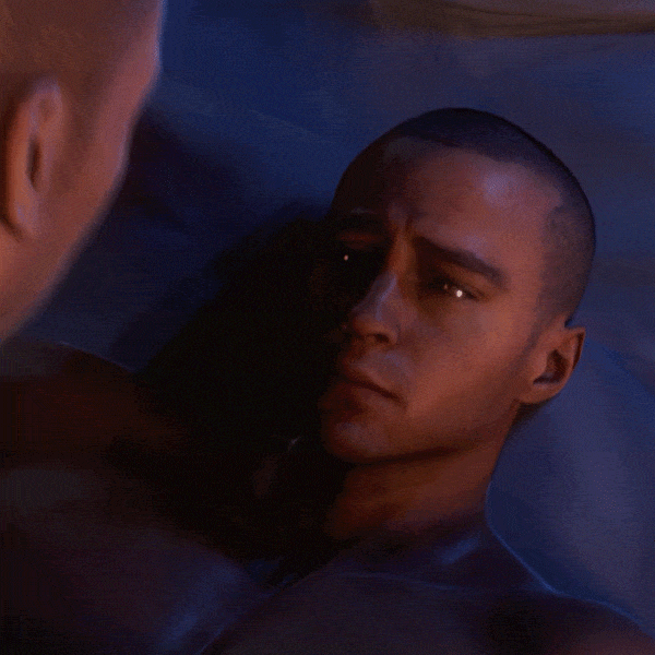 [CG Art] Average Neighbor – Detroit Become Human Markus x Luther Animation (Luther x Markus)