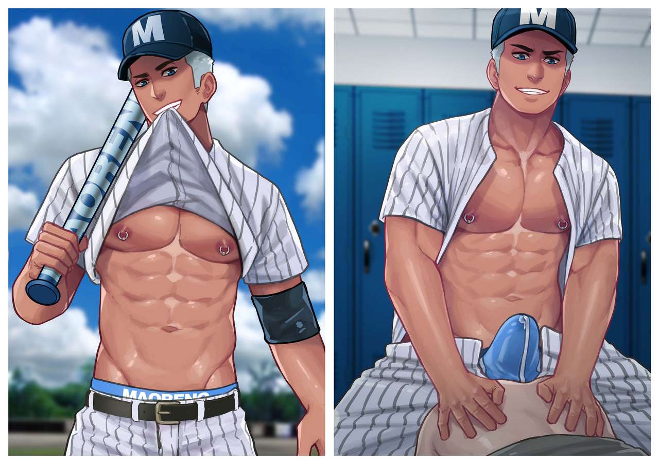 Maorenc 毛毛人 Patreon 2020 06 June Original Character Baseball Boy