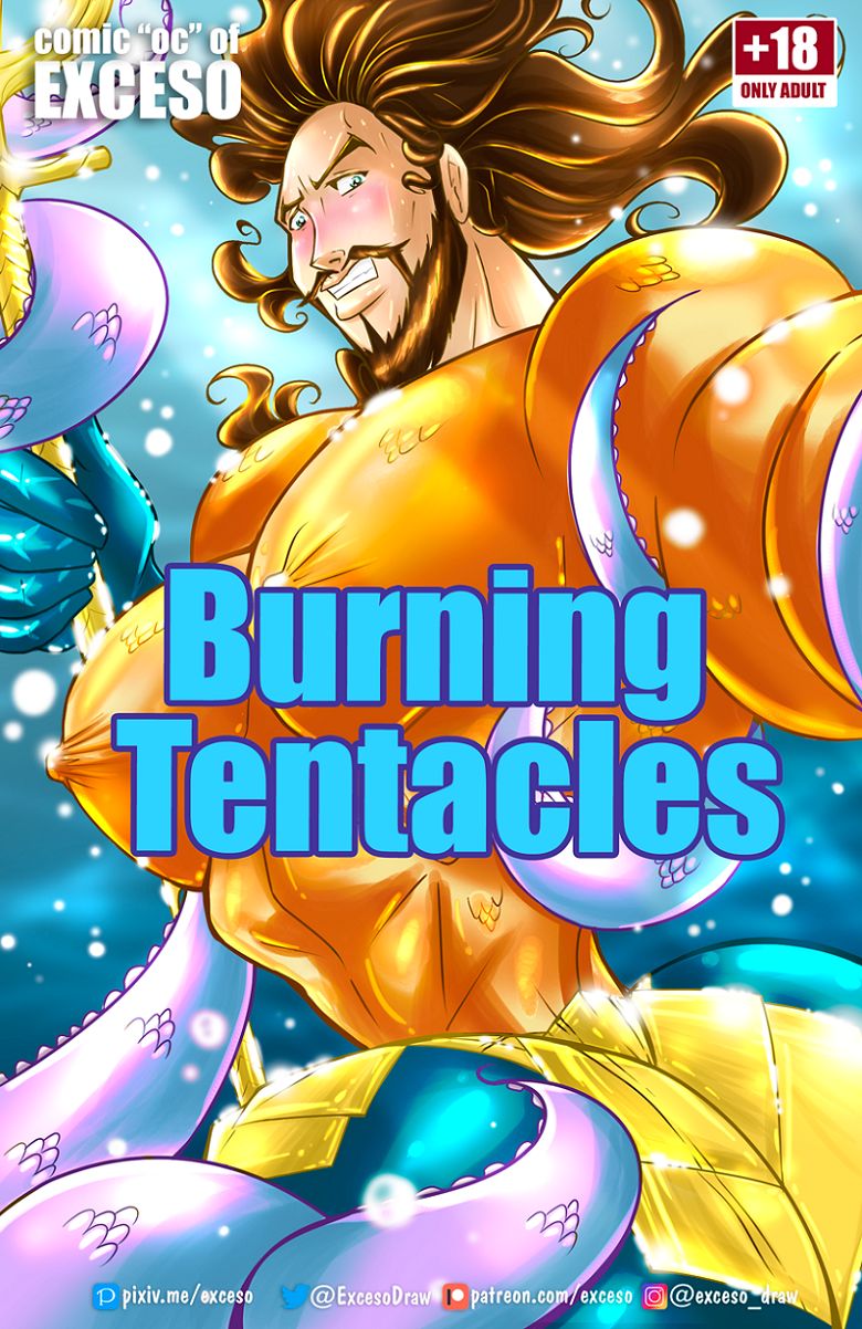 Exceso Exceso Draw Burning Tentacles