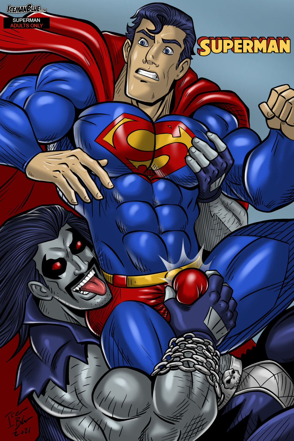 1000px x 1500px - ENG] Iceman Blue â€“ DC Comics: Superman (Lobo x Superman Kal-El Clark Kent)  - Read Bara Manga Online