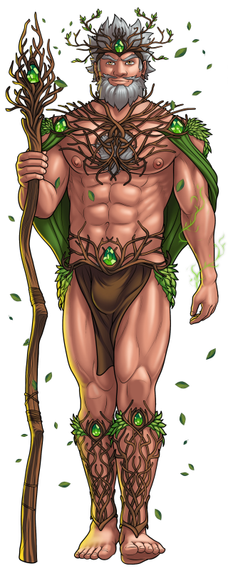 Gay Harem Druid King Titan the First