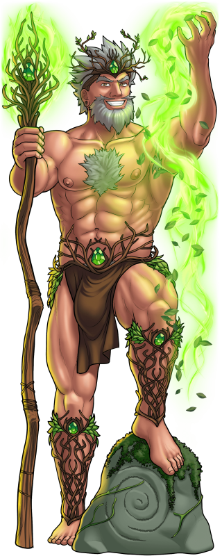 Gay Harem Druid King Titan the First