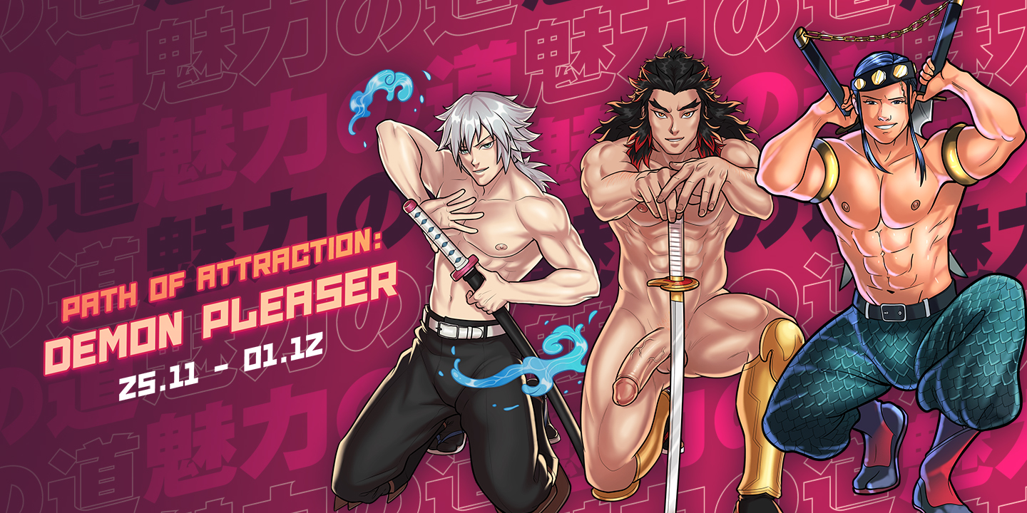 ENG] Gay Harem – Event: Path of Attraction Demon Pleaser (25 November 2022  → 01 December 2022) - Read Bara Manga Online