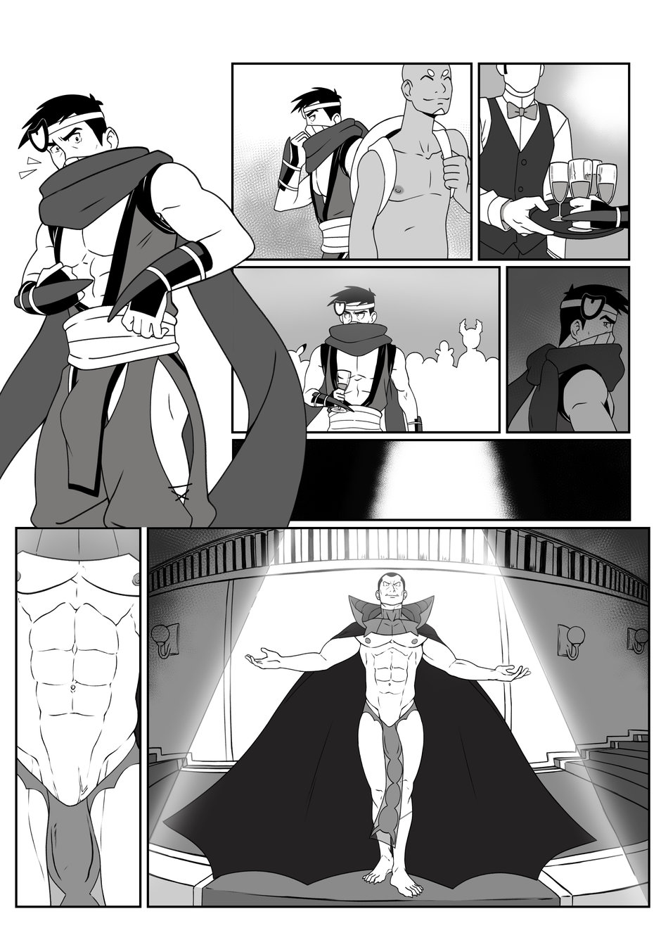 Lupin Barnabi Pokémon ポケモン Undetect Masquerade Giovanni サカキ x Looker ハンサム