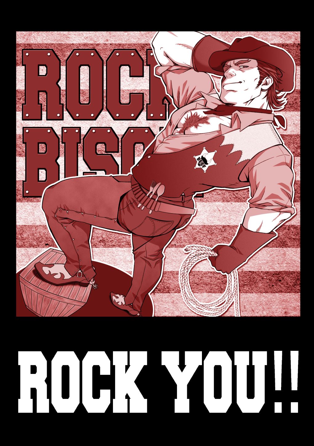 Mizuki Gai 水樹凱 Rycanthropy Tiger & Bunny Rock You!! Kotetsu T. Kaburagi 鏑木T虎徹 x Rock Bison Antonio Lopez ロックバイソン アントニオ・ロペス