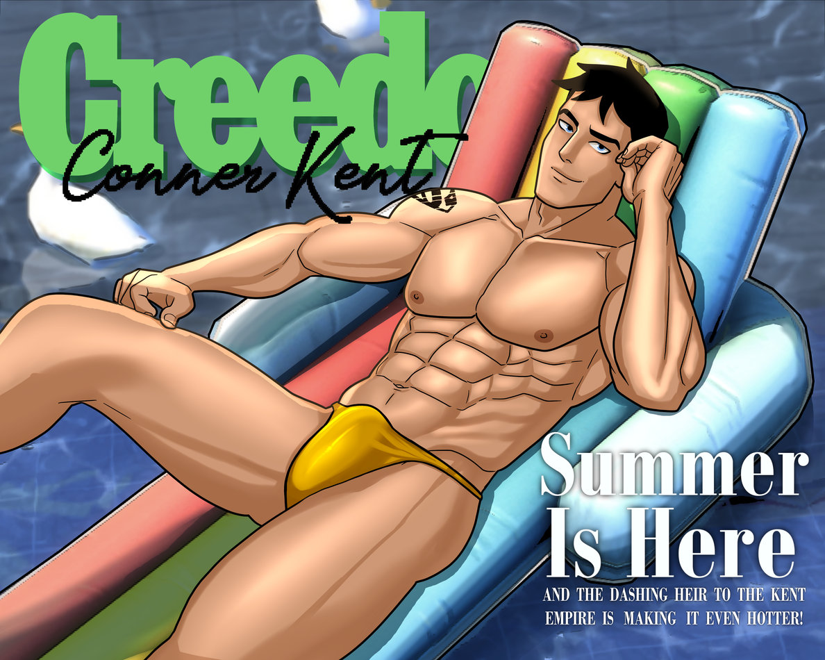 Creedo CreedoArt DC Comics Summer is Here Superboy Connor Kent