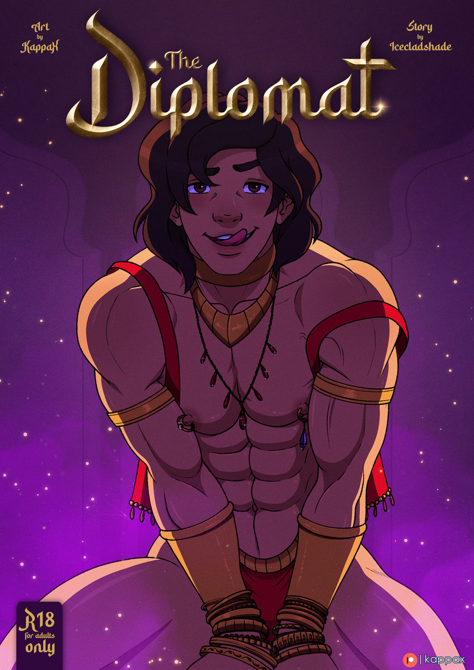 KappaX Art Disney The Diplomat Jasmine, Rajah, Hercules, Pegasus x Aladdin