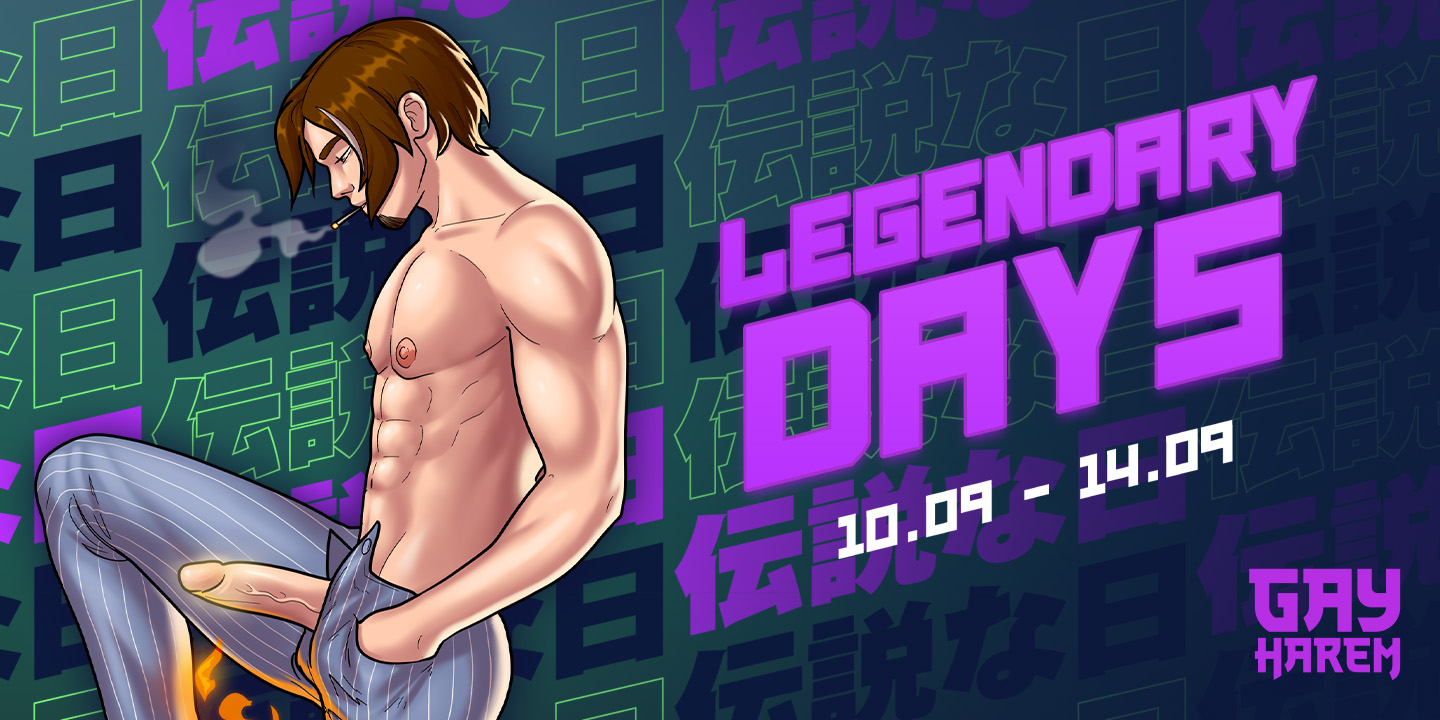Gay Harem – Event Legendary Days (10 September 2023 → 14 September 2023)