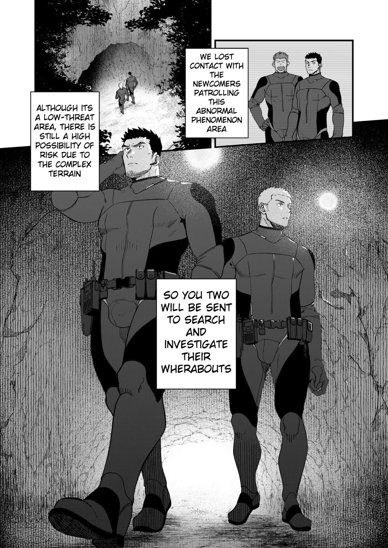 ENG] Nakamura Takumi 仲村巧 (Kemukemuke けむけむけ) – Buka no Mae de Shokushu ni  Moteasobareru Otoko no Manga 部下の前で触手に弄ばれる男の漫画 - Read Bara Manga Online