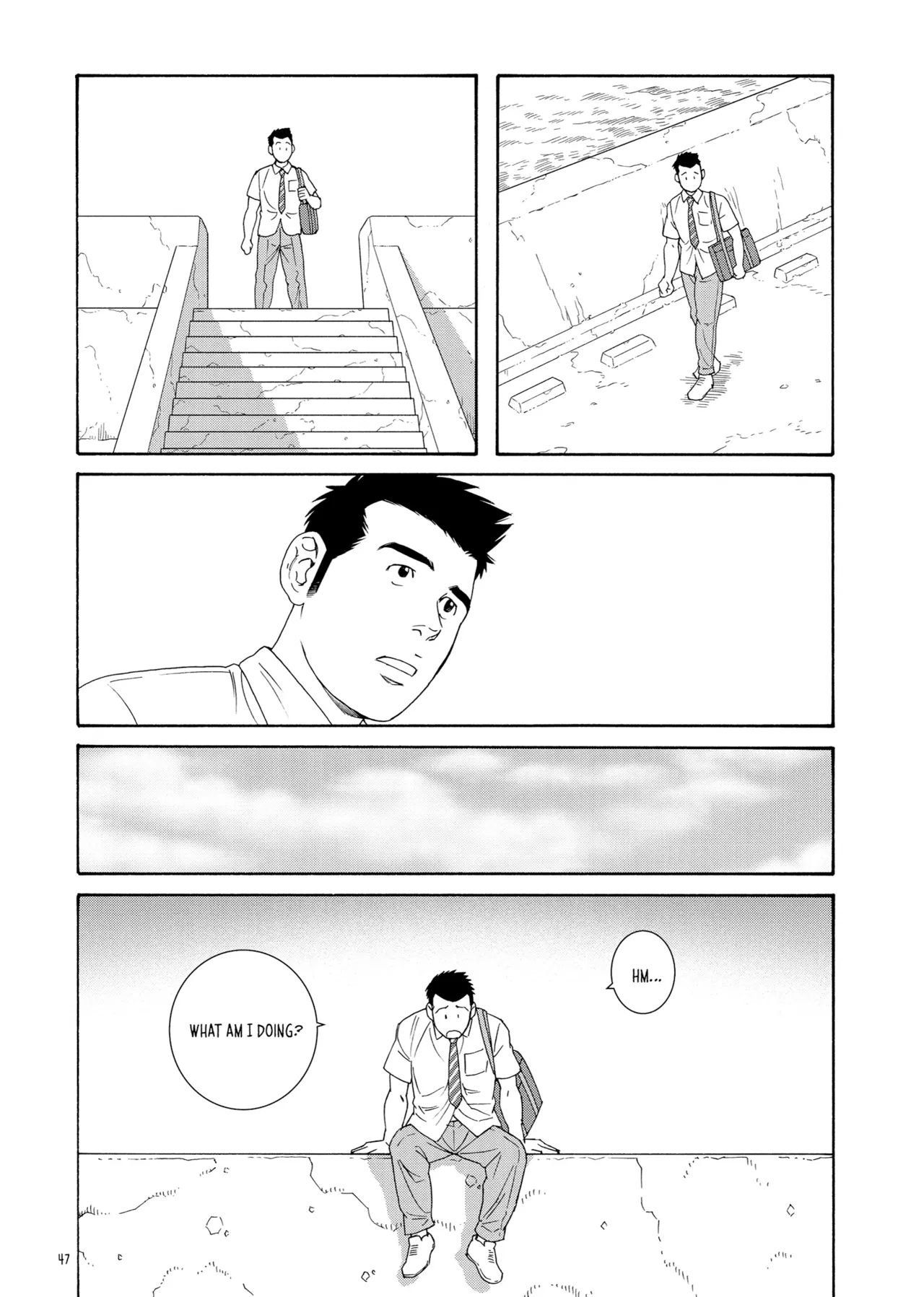 Gengoroh Tagame 田亀源五郎 Bear's Cave Our Colors 02 To the Cafe