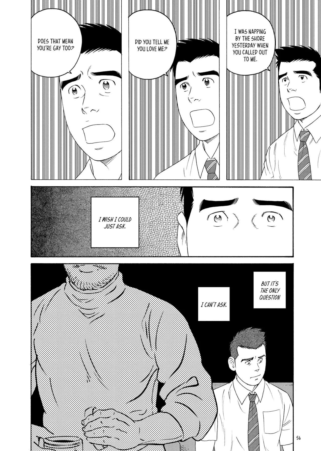 Gengoroh Tagame 田亀源五郎 Bear's Cave Our Colors 02 To the Cafe