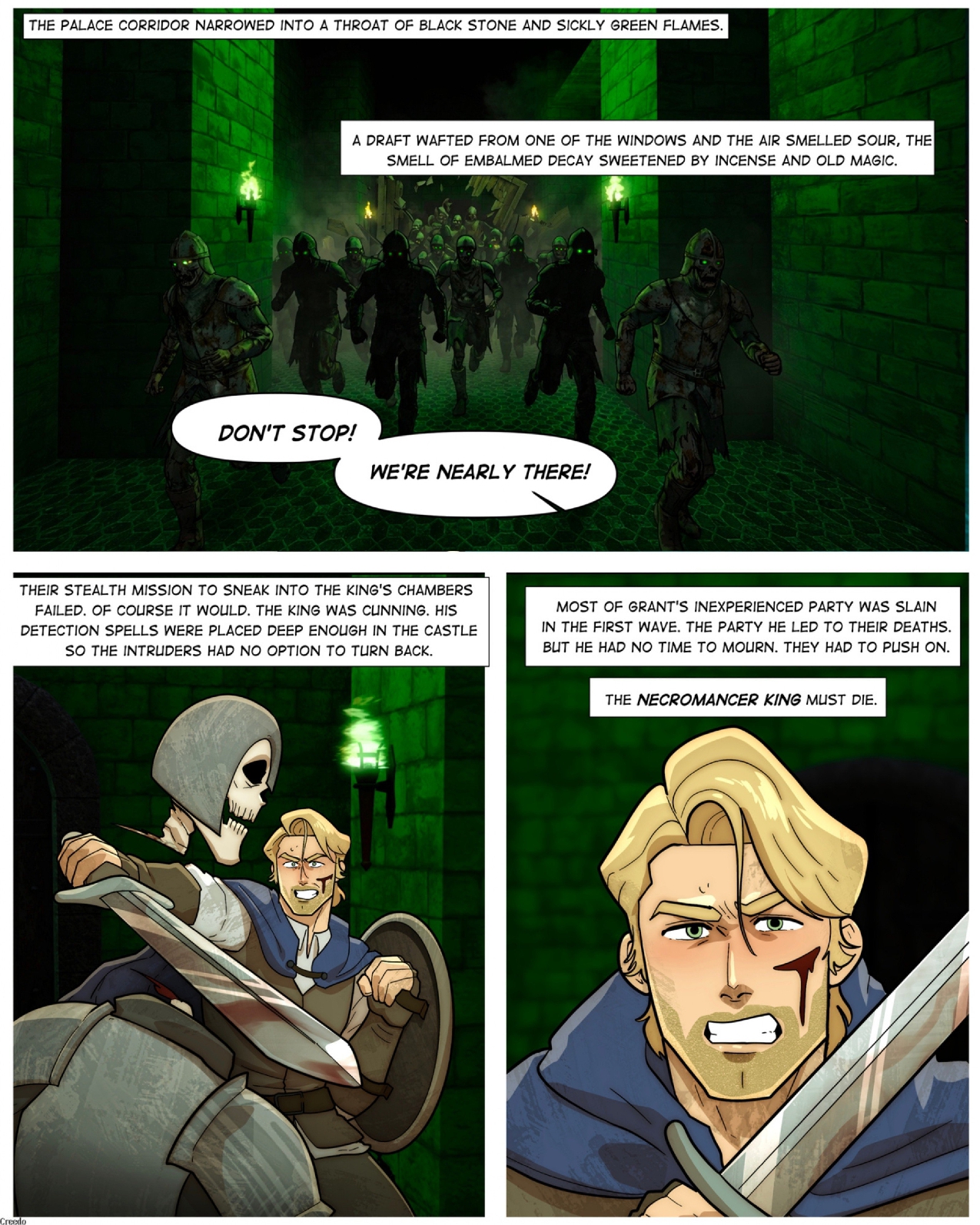 Creedo CreedoArt Enchantedverse Necromancer King Creedo CreedoArt Enchantedverse Necromancer King