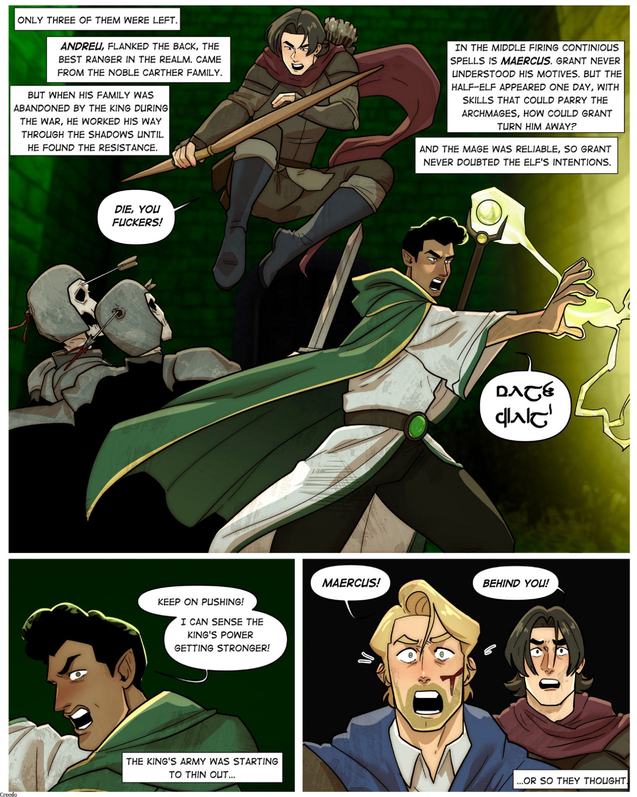 Creedo CreedoArt Enchantedverse Necromancer King Creedo CreedoArt Enchantedverse Necromancer King