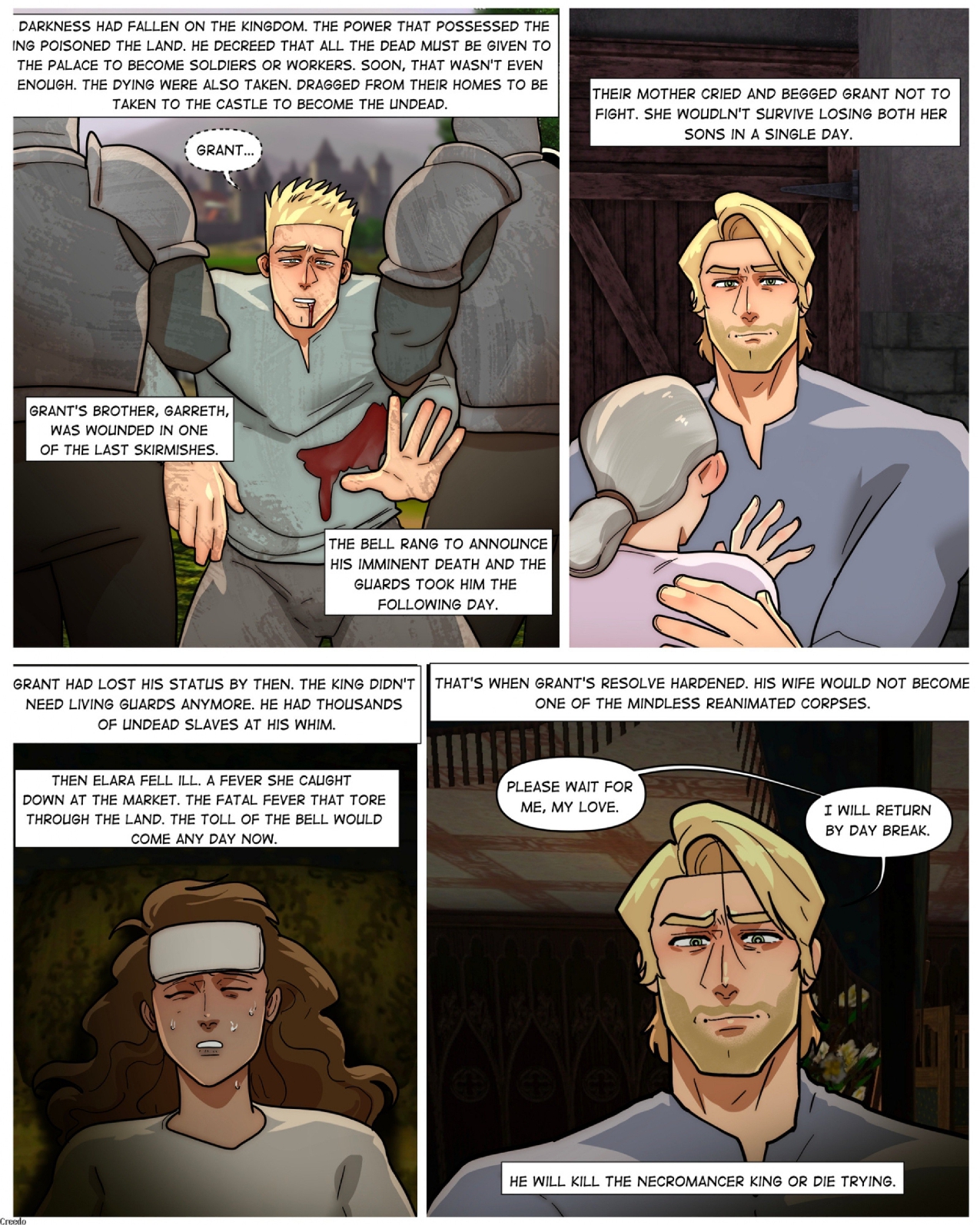 Creedo CreedoArt Enchantedverse Necromancer King Creedo CreedoArt Enchantedverse Necromancer King